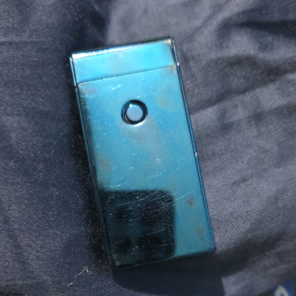 Sleek Blue Lighter